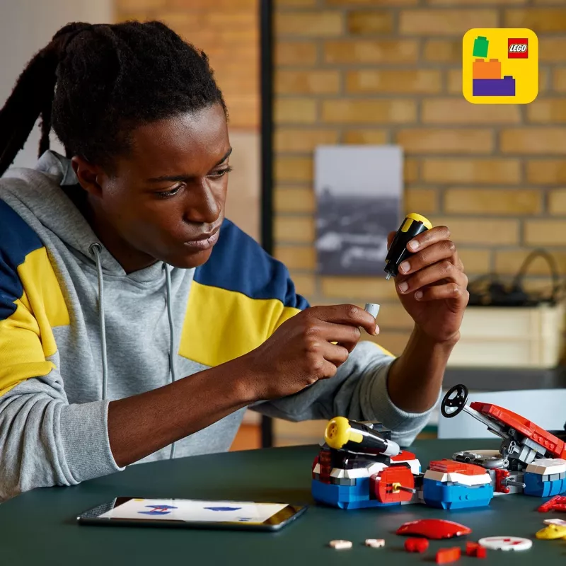 72037 Super Mario Mario Kart: Mario & Kart padrão, brinquedo de construção