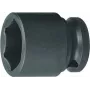 Gedore 6160870 chave de caixa de impacto 1/2 polegada, sextavada 17 mm