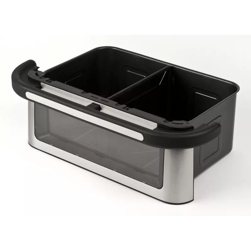 Fritadeira G3 Ferrari G10223 Double 12 L de pé 2200 W fritadeira de ar quente preto, aço inoxidável