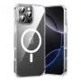Capa protetora Vention KUGT0-40 para iPhone 16 Pro Max — transparente, compatível com MagSafe