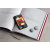 Capa para telemóvel iKins para iPhone XR — padrão de flores de cerejeira, preta