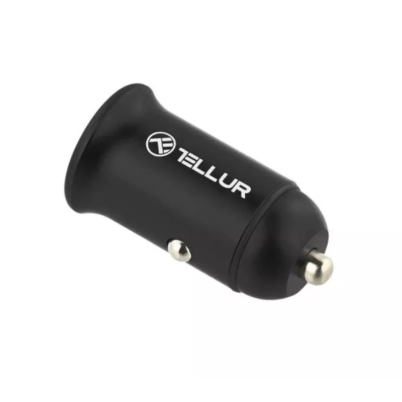 Carregador de carro Tellur PD60W QC30W T-MLX43921 — carregamento rápido 60W PD e 30W QC para veículos