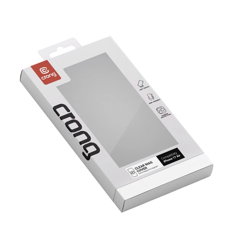 Capa protetora MagSafe Crong para iPhone Air transparente