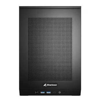 Caixa para computador Sharkoon REBEL C20 RGB ITX preto