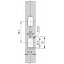 SCHROFF Painel frontal SUB-D com abertura - PAINEL FRONTAL 3HE 4TE 2X9 DC (30118336)