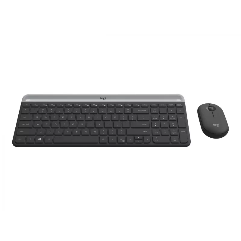 Conjunto de teclado e rato Logitech MK470 slim Combo