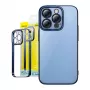 Capa de proteção Baseus para iPhone 14 Pro – azul transparente com brilho