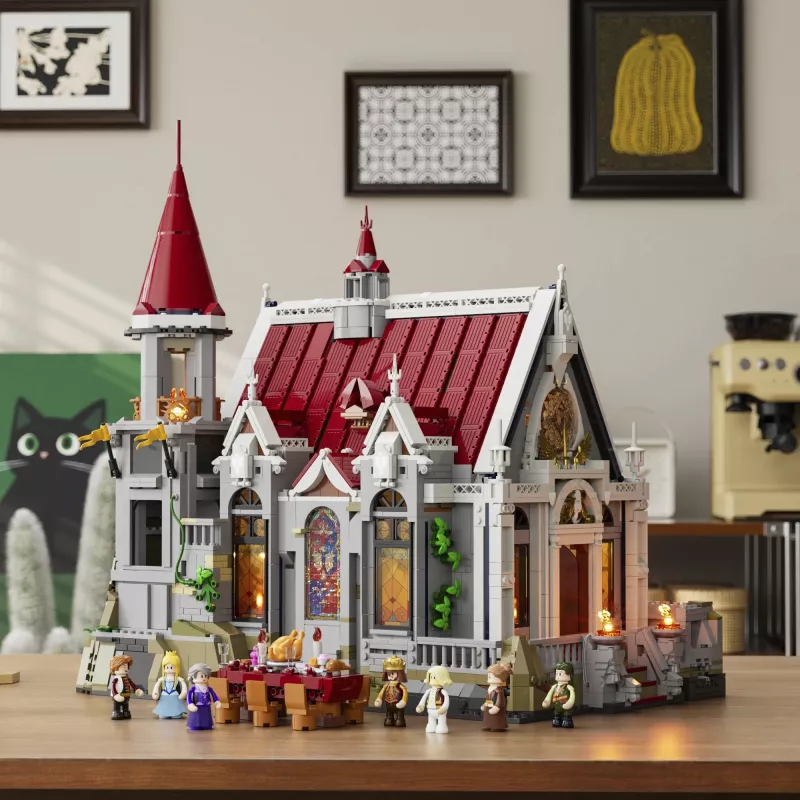 Salão de banquetes do castelo, Brinquedo de construção