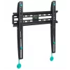 Suporte de parede para TV ONKRON FM2-B para televisores de 32–65 polegadas, preto, suporte fixo inclinável