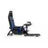 Cabine de simulador de voo Next Level Racing Boeing Commercial Edition, detalhes azuis