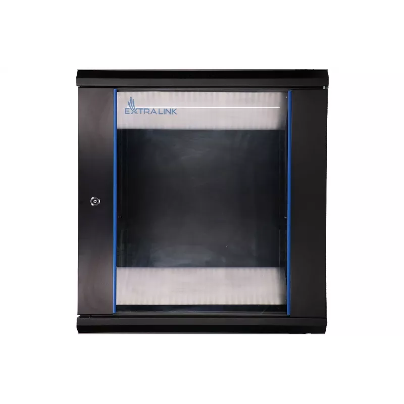 Armário de parede Extralink Extralink Rackmount cabinet 12U 600x450 preto