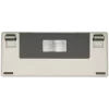 LORGAR KBP7075W, teclado gaming mecânico 75% sem fios Pro, bege, layout EN