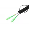 Cabo de patch Extralink 2J SC/APC-SC/APC monomodo exterior duplex G657A2 25 m