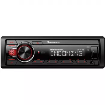 Pioneer MVH-330DAB - preto - 1 DIN - 200 W - 50 W - Android - AAC,FLAC,WAV,WMA