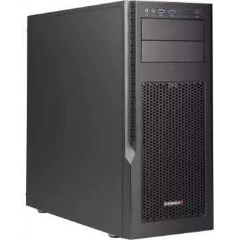 Caixa de computador Supermicro SuperChassis GS5A-754K Midi Tower preto, cinzento