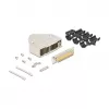 Conector de fio DeLOCK 67138 D-Sub 44 pinos prateado conector macho