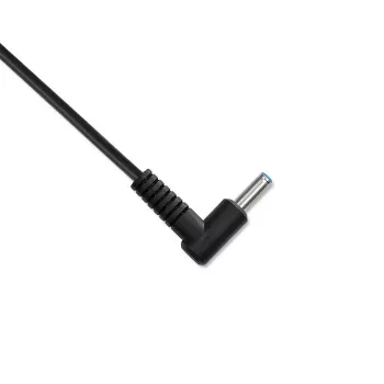 Qoltec 51033 adaptador de corrente para portátil para ultrabook HP, 45 W, 19,5 V, 2,31 A, 4,5×3,0 mm + pino, para interior, preto