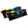 DIMM 32 GB DDR5-6000 (2x 16 GB) Dual-Kit, memória preta, FF5D532G6000HC38ADC01, Delta TUF RGB, INTEL XMP