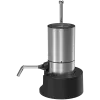 Máquina de servir vinho elétrica a pilhas com tubo de aço inoxidável