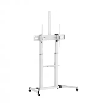 Suporte de chão Sbox FS-3610 para televisores LED ultra-grandes 60-100 100kg branco
