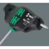 Conjunto de chaves de fendas Wera 454/10 HF Imperial 2 – conjunto de chaves de precisão de 10 peças, polegadas
