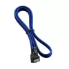 Cabo SATA CableMod ModMesh - Serial ATA 150/300/600 - SATA (M) em ângulo reto para SATA (M) - 60 cm - azul (CM-CAB-RSAT-N60KB-R)