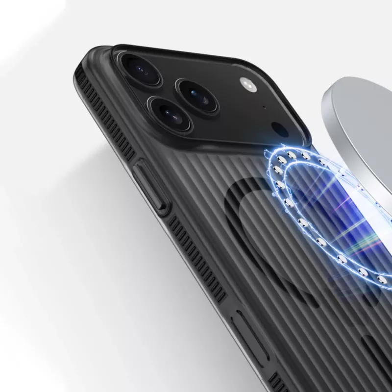 4smarts Capa Design Aero para iPhone 17 Pro, preto (541641)