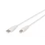 Cabo de ligação USB Assmann, Type-A - B M/M, 3,0 m, compatível com USB 2.0, UL, bege (AK-300102-030-E)