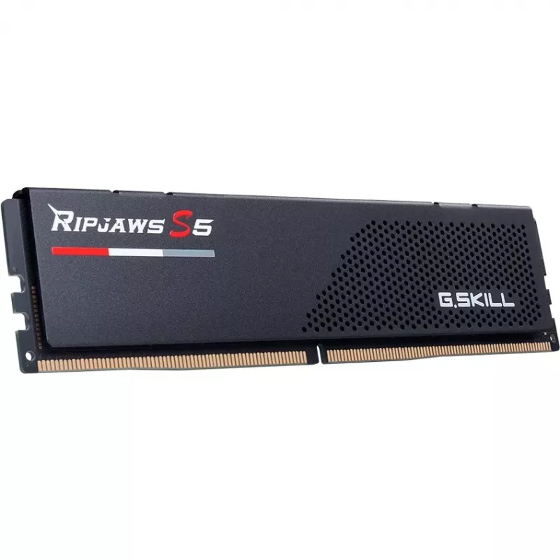 DIMM 64 GB DDR5-6000 (2x 32 GB) Dual-Kit, memória preta, F5-6000J2836G32GX2-RS5K, Ripjaws S5, INTEL XMP