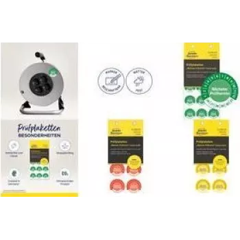 Etiqueta de inspeção AVERY 6988-2026 verde vinil resistente às intempéries 30 mm