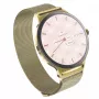 Smartwatch Garett Verona 2 dourado Mesh com Bluetooth e medidor de frequência cardíaca