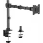 SpeaKa Professional SP-MM-211 Suporte de secretária para monitor de 1 braço 43,2 cm 17 - 124,5 49 Preto (SP-13383180)