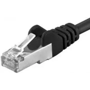 Cabo de rede PremiumCord cabo patch S-FTP Cat6a RJ-45 7 m preto
