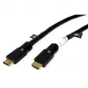 ROTRONIC-SECOMP Roline - Ultra High Speed - cabo HDMI com Ethernet - HDMI macho para HDMI macho - 20 m - blindado - preto - ativo, 2160p-Unt