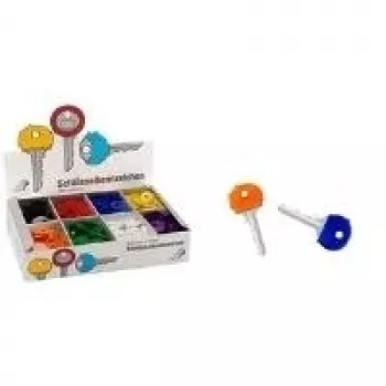 Teclas WEDO 262 8025 — teclas redondas flexíveis de plástico, 200 unid.