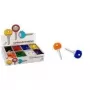 Teclas WEDO 262 8025 — teclas redondas flexíveis de plástico, 200 unid.