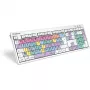 Teclado Logickeyboard LKB-FCPX10-CWMU-UK Office USB QWERTY UK-inglês multicolor