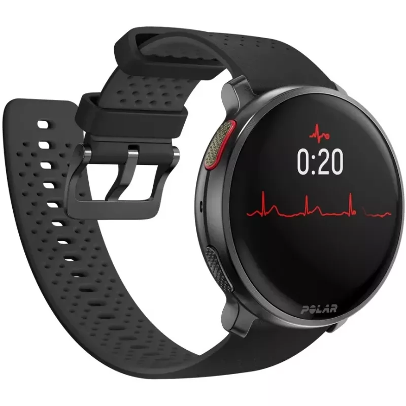 Polar Vantage V3 - Alumínio - Relógio desportivo com pulseira - Silicone - Ecrã 3,5 cm (1,39