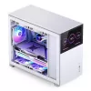 Jonsbo D31 Screen caixa de PC Micro-ATX, vidro temperado, branca