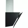Bomann DU 7606.1 G exaustor de parede, 60 cm, exaustão/recirculação, LED, preto/aço inoxidável