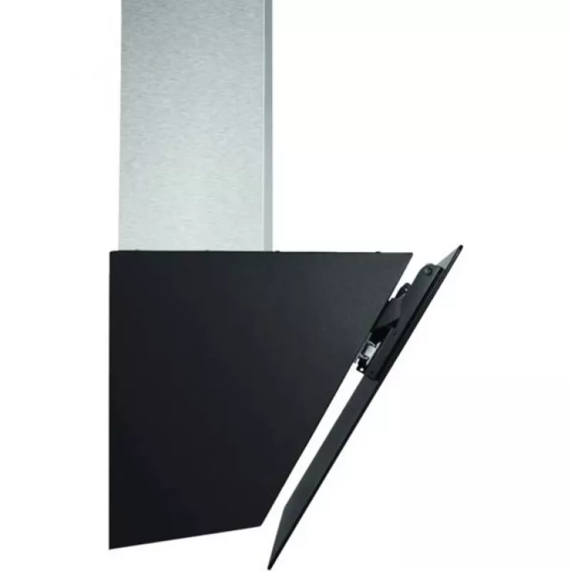 Bomann DU 7606.1 G exaustor de parede, 60 cm, exaustão/recirculação, LED, preto/aço inoxidável