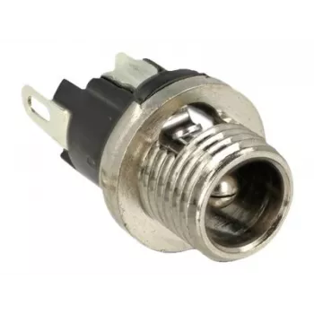 Conector de fios DeLOCK 89911 DC preto níquel
