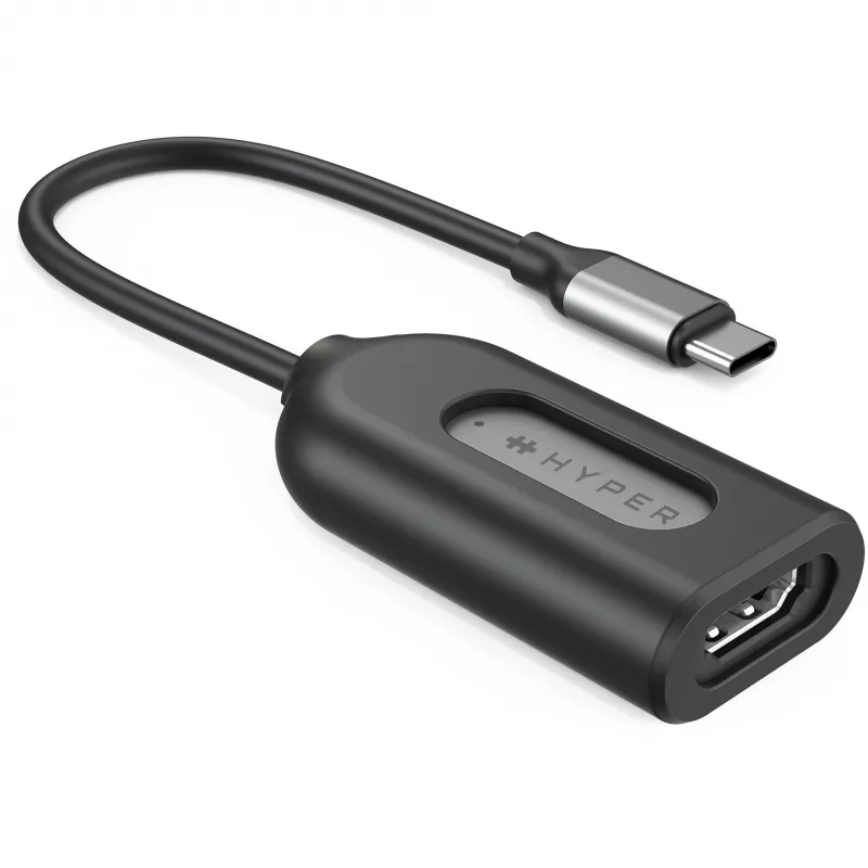HYPER HD-H8K USB Type-C HDMI Aço inoxidável