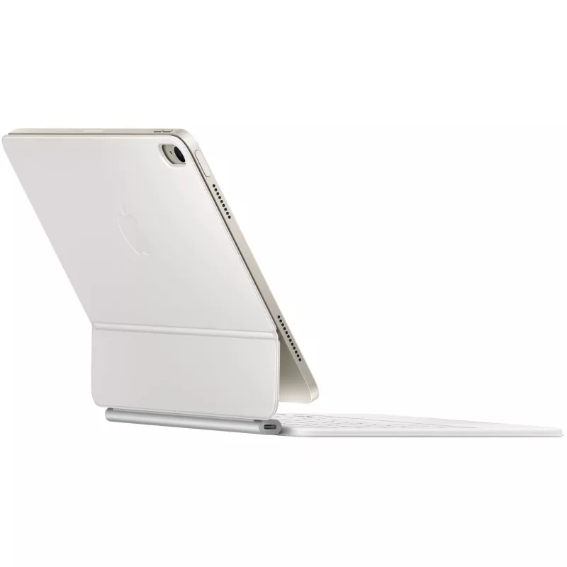 Teclado Apple Magic QWERTY UK English branco trackpad