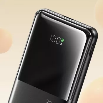 Powerbank 10000mAh P76K 22,5W 4 saídas de carregamento dois cabos