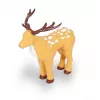 Conjunto magnético de mini animais MALIK 62343 — conjunto de brinquedo magnético de animais da floresta para crianças pequenas