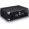 Lenco TT-115 gira-discos de correia, Bluetooth, USB-A, saída de auscultadores de 3,5 mm, 4 W RMS, 33/45/78 rpm, preto