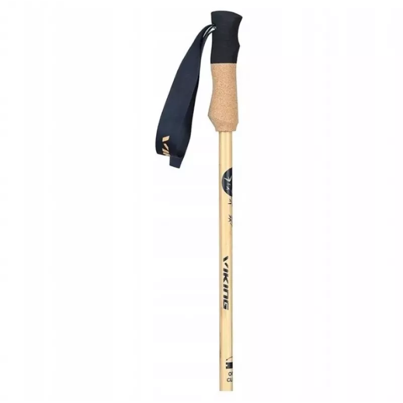 Bastão de caminhada nórdica Viking BAMBU PRO castanho, modelo 610/25/3222/8700/UNI, tamanho UNI