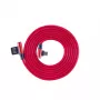 Sbox USB->Micro USB 90 M/M 1,5m USB-MICRO-90R vermelho morango
