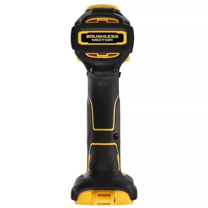 DeWALT DCD709N-XJ 18V XR berbequim aparafusador de percussão sem fios e sem escovas, 1650 rpm, 65 Nm, 340 W, bucha sem chave 13 mm, 1,2 kg, sem bateria e carregador, preto/amarelo